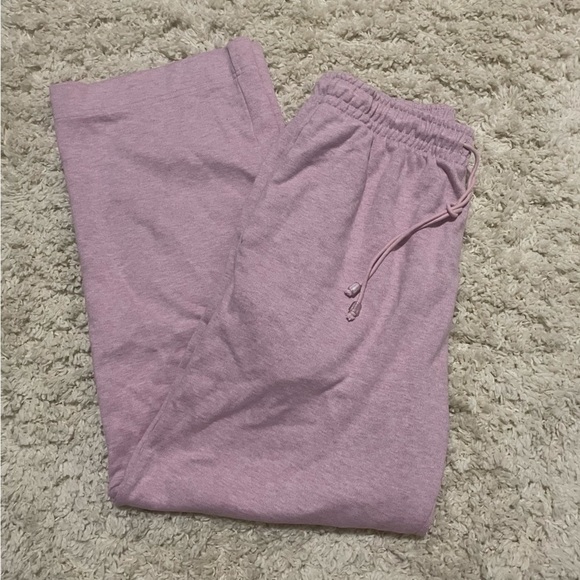 NORDSTROM dusty pink sweatpants size small - Picture 1 of 5